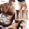 OSITO 3Sets Massager Machine Stimulator Fitness Trainer Arm/Waist/Leg Abdominal