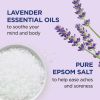 Dr Teal's Pure Epsom Salt Soak, Soothe & Sleep with Lavender, 3 lb